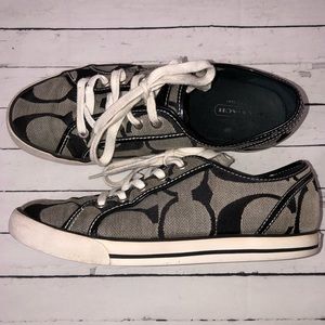 Comfy Dalia II COACH sneakers- black & grey shoes
